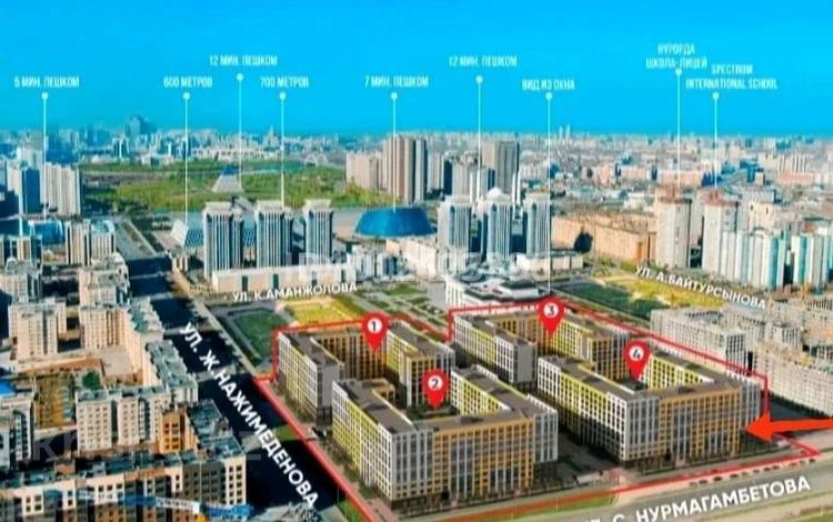 2-бөлмелі пәтер · 68.3 м² · 2/9 қабат, Нурмагамбетова 25 — Нажимеденова, бағасы: 46.5 млн ₸ в Астане, Сарайшык р-н — фото 3