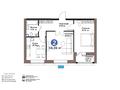 2-комнатная квартира · 58.36 м² · 3/9 этаж, Магжана Жумабаева 38 за 43 млн ₸ в Астане, Сарайшык р-н