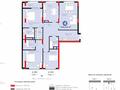 4-бөлмелі пәтер · 144.44 м² · 6/8 қабат, Бухар жырау 20, бағасы: 125 млн ₸ в Астане, Нура р-н — фото 2