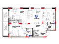 3-бөлмелі пәтер · 119.65 м² · 4/5 қабат, Е-314 12, бағасы: ~ 140 млн ₸ в Астане, Есильский р-н — фото 3