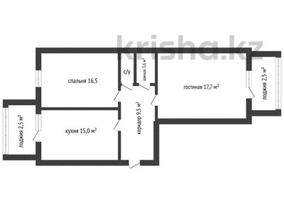 Продажа квартир в Акмолинской обл.: 2-комнатная квартира · 66.7 м² · 2/10 этаж, Жумабаева 13 за ~ 22 млн 〒 2-комнатная квартира · 66.7 м² · 2/10 этаж, Жумабаева 13 за ~ 22 млн 〒 в Кокшетау