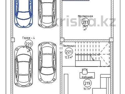 7-бөлмелі пәтер · 453 м² · 4/4 қабат, Жаксылык Ушкемпирова 34 — Ерменсай, бағасы: 220 млн ₸ в Алматы, Бостандыкский р-н