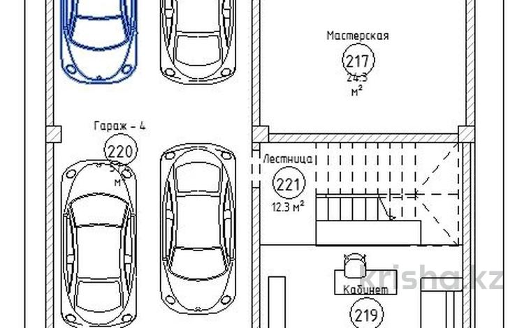 7-бөлмелі пәтер · 453 м² · 4/4 қабат, Жаксылык Ушкемпирова 34 — Ерменсай, бағасы: 220 млн ₸ в Алматы, Бостандыкский р-н — фото 45