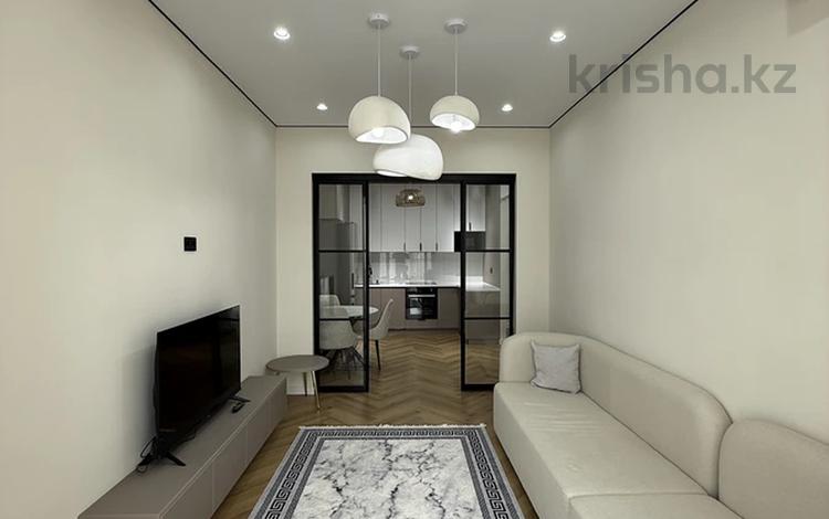 2-бөлмелі пәтер · 55 м² · 5/9 қабат, Абая 130, бағасы: 59.5 млн ₸ в Алматы, Бостандыкский р-н — фото 2
