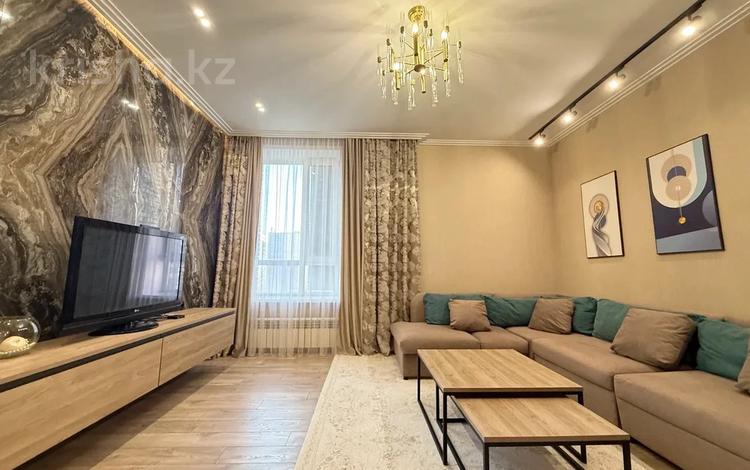 3-бөлмелі пәтер · 90 м² · 7/9 қабат, Коргалжынское ш. 15/1, бағасы: 60 млн ₸ в Астане, Нура р-н — фото 2