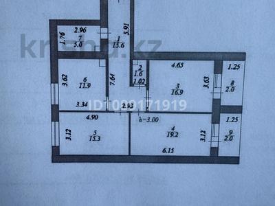3-комнатная квартира · 89.5 м² · 9/10 этаж, мкр Пригородный, Бокейхан 7 — Бокейхан и Орынбор за 75 млн ₸ в Астане, Есильский р-н