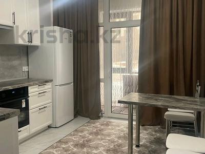 2-комнатная квартира, 56 м², 1/12 этаж помесячно, Кармысова 84 за 470 000 〒 в Алматы, Медеуский р-н