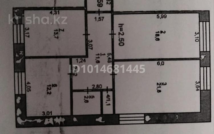 3-бөлмелі пәтер · 82 м² · 4/5 қабат, муткенова 52, бағасы: 23 млн ₸ в Павлодаре — фото 2