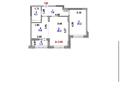 2-бөлмелі пәтер · 55.3 м² · 7/9 қабат, Ахмет Байтурсынулы 10/3, бағасы: 38 млн ₸ в Астане, Сарайшык р-н — фото 5
