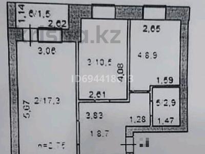 2-комнатная квартира, 49.5 м², 1/3 этаж, Сарыарка 14Г за 15.2 млн 〒 в Кокшетау