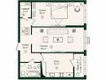 2-комнатная квартира · 61 м² · 4/12 этаж, Култегин — бульвар GreenLine за ~ 31.7 млн ₸ в Астане, Нура р-н