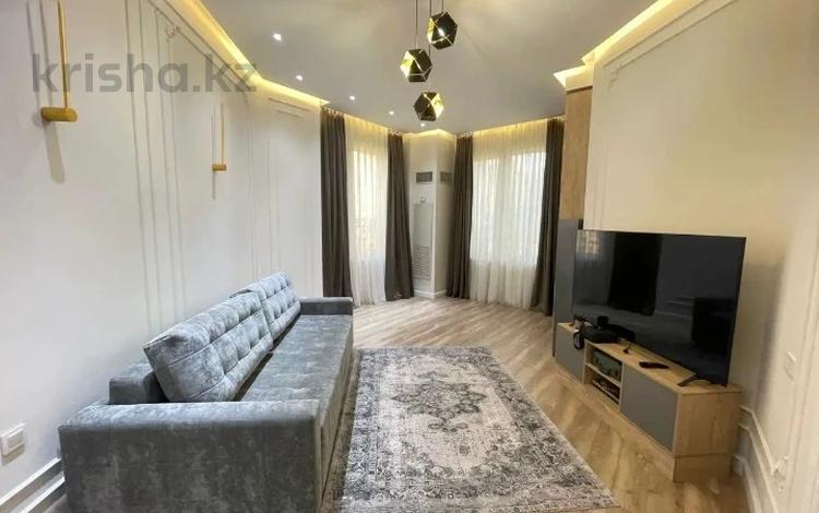 2-комнатная квартира · 83 м² · 1/8 этаж, мкр. Мирас 157 за 95 млн ₸ в Алматы, Бостандыкский р-н — фото 16