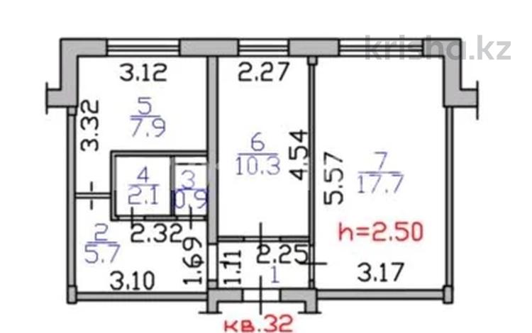 2-комнатная квартира · 47 м² · 1/5 этаж, Ново-Ахмирово 15 за 11.8 млн ₸ в Усть-Каменогорске — фото 2