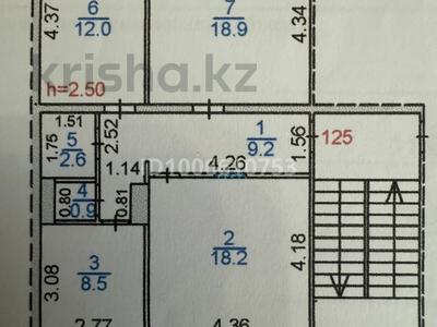 3-комнатная квартира · 72 м² · 3/5 этаж, мкр Юго-Восток, мкр Степной 1 за 31 млн 〒 в Караганде, Казыбек би р-н