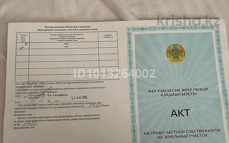 Жер телімі · 6 сотық, Ул. Абая переулок, бағасы: 31 млн ₸ в Абае — фото 2