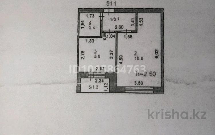 1-комнатная квартира · 55.7 м² · 5/9 этаж, Академика моргулана 345/1 — Пересечение ул.Сатпаева - Гарина за 11.5 млн ₸ в Павлодаре — фото 2