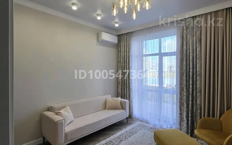 1-комнатная квартира · 40 м² · 2/12 этаж, ​Чингиз Айтматов — Мечети Ырыскелді Қажы, набережки за 250 000 ₸ в Астане — фото 2