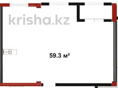 2-комнатная квартира · 59.3 м² · 9/10 этаж, Илияса Есенберлина 20 за ~ 24 млн ₸ в Усть-Каменогорске