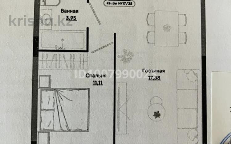 2-бөлмелі пәтер · 48.65 м² · 4/6 қабат, Халиуллина 196/17, бағасы: 29 млн ₸ в Алматы, Медеуский р-н — фото 2