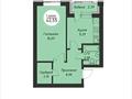 1-бөлмелі пәтер · 42.6 м² · 4/5 қабат, мкр Уркер, Шоссе Коргалжын, бағасы: 16.5 млн ₸ в Астане, Нура р-н — фото 4