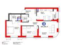 3-комнатная квартира · 95 м² · 4/26 этаж, Кунаева за ~ 126.2 млн ₸ в Шымкенте, Аль-Фарабийский р-н