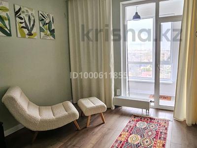 Аренда квартир в Астане: 1-комнатная квартира · 40 м² · 9/22 этаж · помесячно, мкр Шубар, Наркескен 1/1 за 350 000 〒 1-комнатная квартира · 40 м² · 9/22 этаж · помесячно, мкр Шубар, Наркескен 1/1 за 350 000 〒 в Астане, Есильский р-н