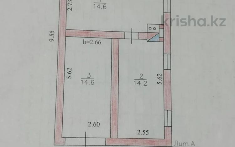 Жеке үй · 2 бөлме · 60 м² · 8 жүзд., Дружба 1 46, бағасы: 5 млн ₸ в Усть-Каменогорске — фото 2