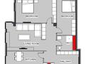 3-комнатная квартира · 115.3 м² · 12/12 этаж, Наурызбай батыра 119 за 126 млн ₸ в Алматы, Бостандыкский р-н — фото 32
