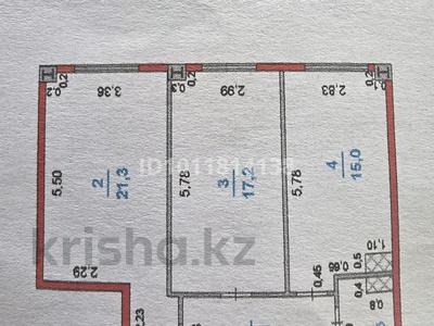 2-бөлмелі пәтер · 64.1 м² · 5/5 қабат, Мкр. Шымсити 2704А, бағасы: 28.8 млн ₸ в Шымкенте, Каратауский р-н