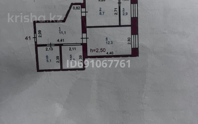 2-комнатная квартира, 41 м², 5/5 этаж, Камзина 1/1 — 5 поликлиника за 12 млн 〒 в Павлодаре — фото 2