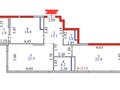 2-комнатная квартира · 80 м² · 14/18 этаж, Кошкарбаева 1/6 за 71.9 млн ₸ в Астане, Алматы р-н — фото 2