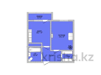 1-комнатная квартира · 38.4 м² · 6/9 этаж, Рабочая 160 за ~ 16.1 млн 〒 в Костанае
