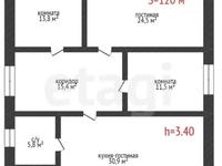 Отдельный дом · 4 комнаты · 120 м² · 10 сот., Нур Актобе, Ж.м Бекқұл Баба за 17 млн ₸