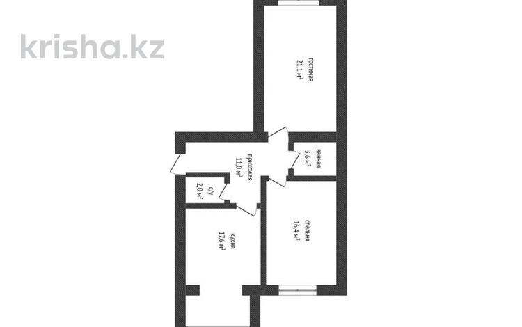 1-комнатная квартира, 71.7 м², 1/5 этаж, мкр. Алтын орда, Мангилик Ел 360А за ~ 17.6 млн 〒 в Актобе, мкр. Алтын орда — фото 7