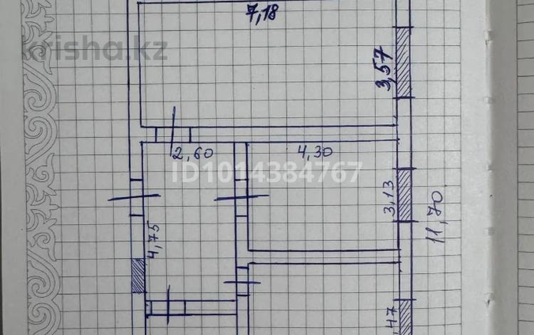 Отдельный дом · 2 комнаты · 93.6 м² · 5 сот., 1-й квартал 53 за 47 млн ₸ в Булактах — фото 2