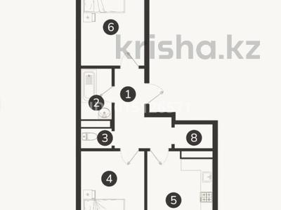 3-бөлмелі пәтер · 71.7 м², Естай 43, бағасы: ~ 32.3 млн ₸ в 
