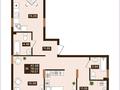 3-бөлмелі пәтер · 80 м² · 4/7 қабат, ул. Е 118, уч. 2 2, бағасы: ~ 40 млн ₸ в Астане, Есильский р-н