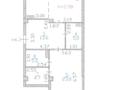3-комнатная квартира · 87.8 м² · 1/3 этаж, мкр Курамыс, Сейдимбек 100a за 100 млн ₸ в Алматы, Наурызбайский р-н — фото 38