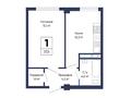 1-комнатная квартира · 37.5 м², Есенберлина 94 за ~ 20.6 млн ₸ в Усть-Каменогорске — фото 3