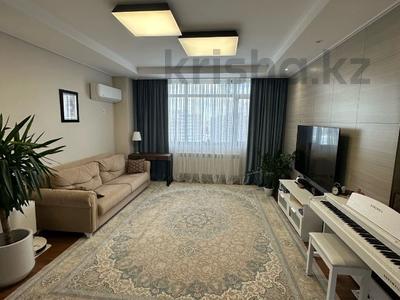 5-комнатная квартира · 115 м² · 17/27 этаж, Нажимеденова 4/1 — Парк,Городской романс,Дворец мира и согласия ,мечеть Хазрет Султан за 950 000 〒 в Астане, Алматы р-н