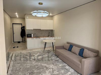 1-комнатная квартира · 30 м² · 10/12 этаж, мкр Алгабас, Омарова 7 — Мкр. Аккент, Алматы арена за 20.5 млн 〒 в Алатауский р-н