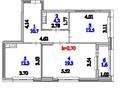 2-бөлмелі пәтер · 60.6 м² · 14/17 қабат, Турар Рыскулов 16/4 — Район ЭКСПО, бағасы: 43.5 млн ₸ в Астане, Есильский р-н — фото 4
