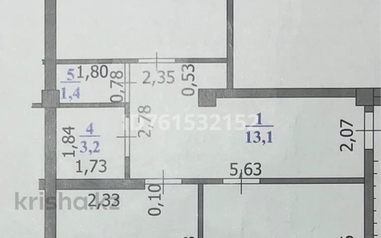 2-бөлмелі пәтер · 60.3 м² · 9/9 қабат, мкр Кунаева 55, бағасы: 23 млн ₸ в Уральске — фото 2