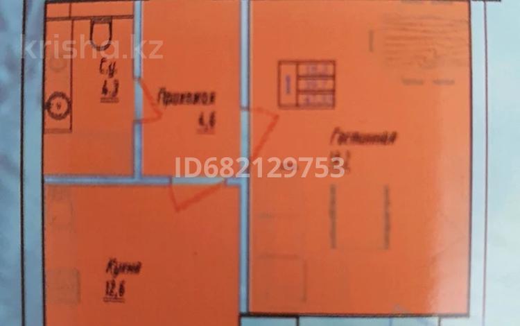 1-комнатная квартира, 45.6 м², 2/9 этаж, Ауельбекова 33 за 16.5 млн 〒 в Кокшетау — фото 2