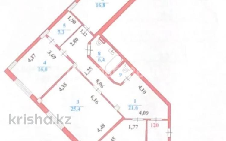 3-комнатная квартира · 124 м² · 5/9 этаж, Кулманова 107 за 44.5 млн ₸ в Атырау — фото 2