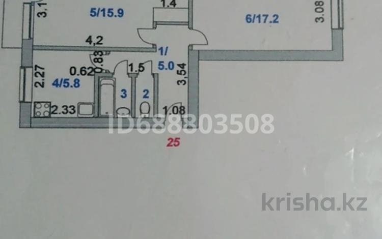 2-комнатная квартира, 48 м², 4/5 этаж, 6 микр 33 — Тц Сибирь за 5.5 млн 〒 в Степногорске — фото 2