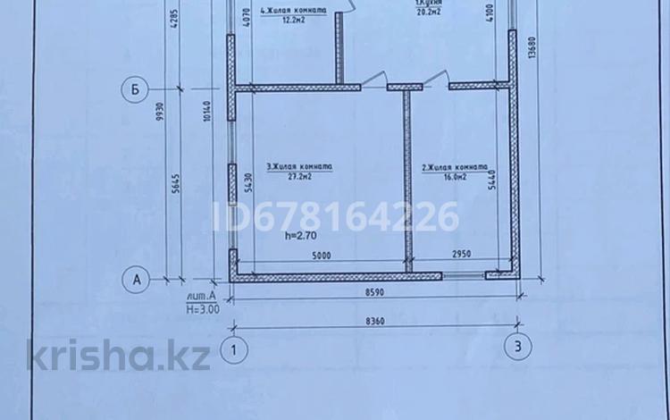 Отдельный дом • 3 комнаты • 100 м² • 10 сот., Алихан Бөкейханов 89 за 25 млн 〒 в Балхаше — фото 2