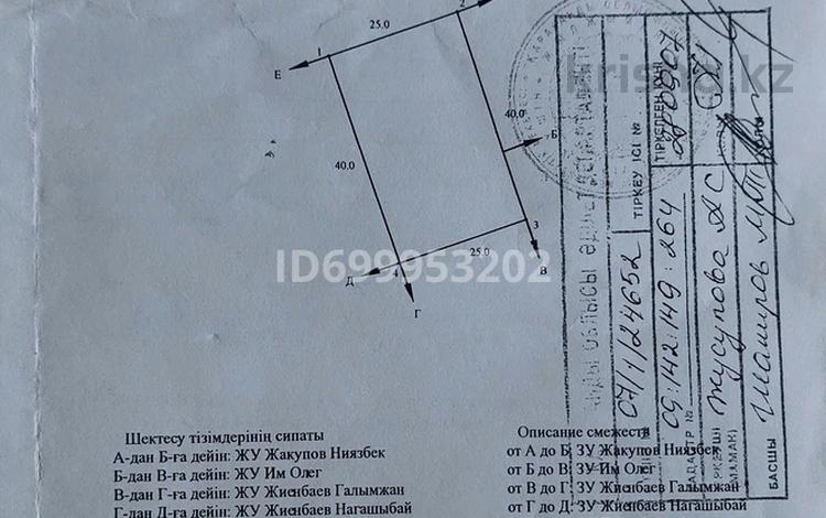 Участок · 10 соток, мкр Кунгей , Кунгей 3 55 — 37я улица за 5.5 млн ₸ в Караганде, Казыбек би р-н — фото 2