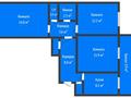 3-бөлмелі пәтер · 70 м² · 8/9 қабат, Абая 25, бағасы: 27.5 млн ₸ в Костанае — фото 15