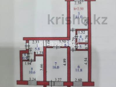 3-комнатная квартира · 68 м² · 3/4 этаж, Гагарина за 23.2 млн ₸ в Петропавловске